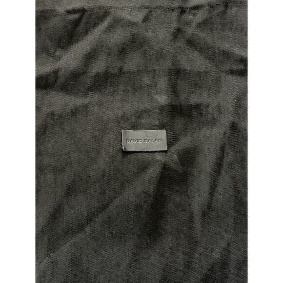 David Galan Small Logo Black Tote Bag EUC - Picture 2 of 5